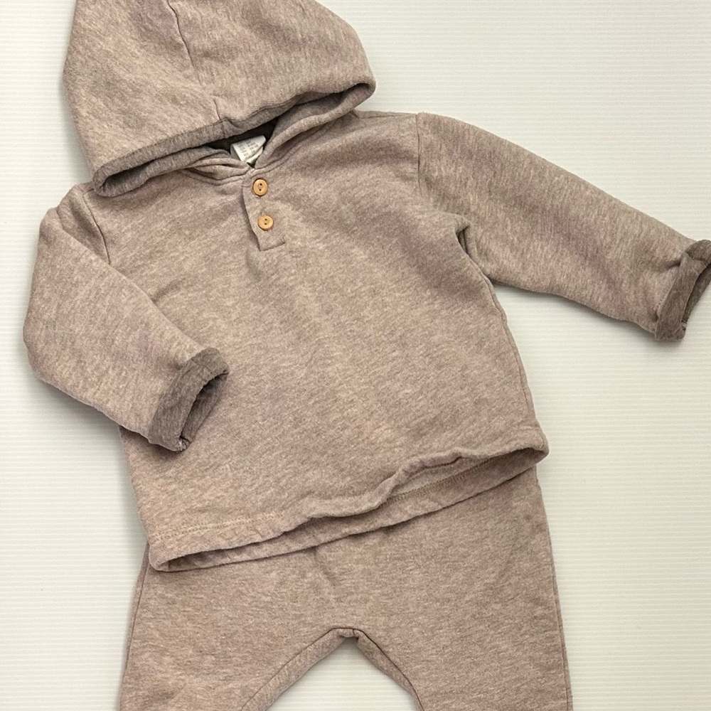 H&M Kids Matching Set in Light Brown